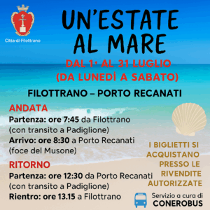 Servizio navetta Filottrano Porto Recanati